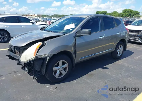 2012 Nissan Rogue S из США, поврежденный, VIN JN8AS5MT8CW277713